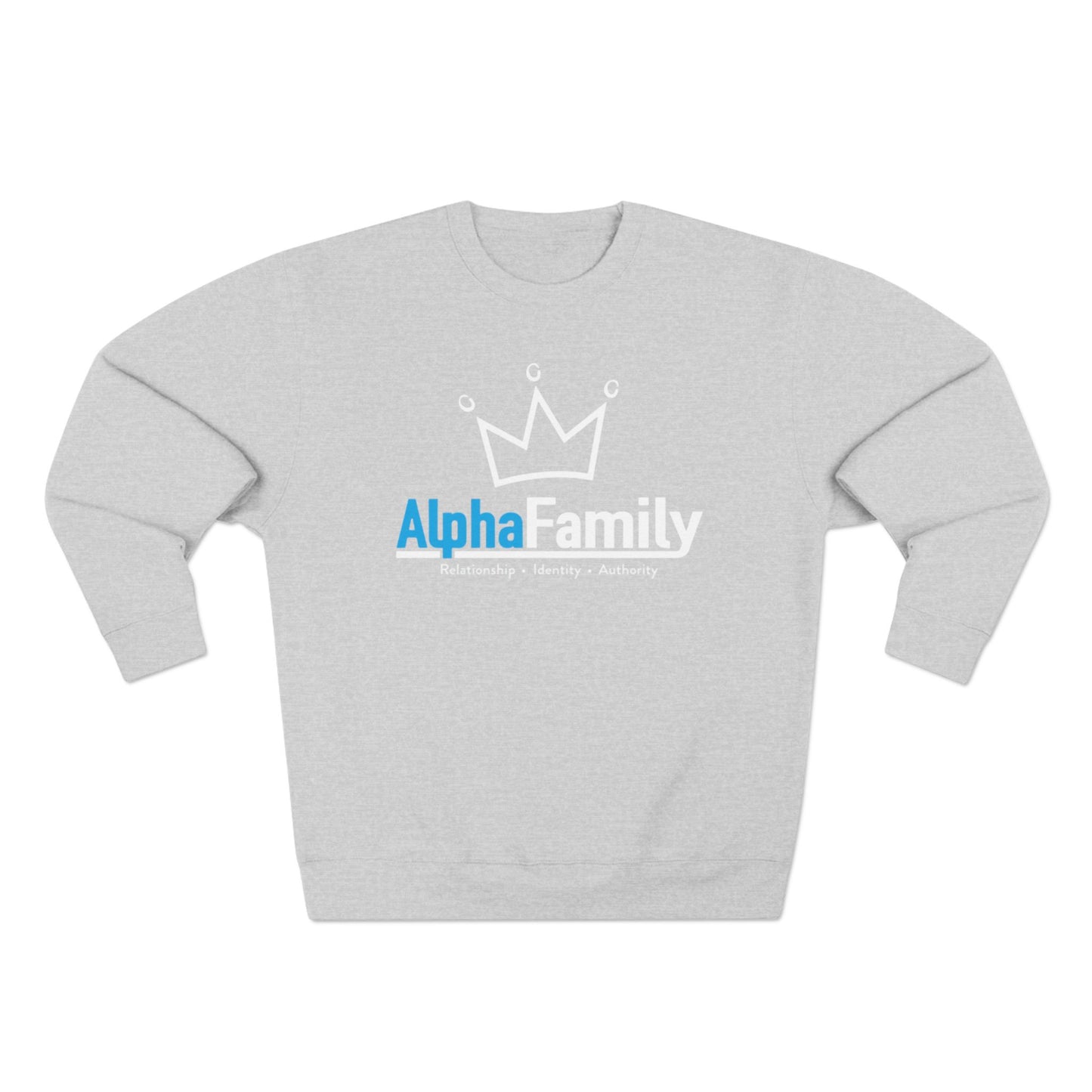AlphaFamily  Logo Crewneck